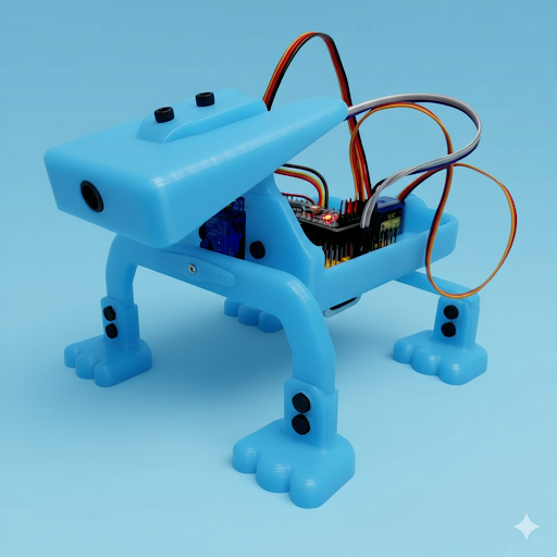 Mini robot perro